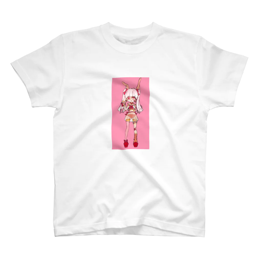 たこさんウィンナーのうさぎちゃん スタンダードTシャツ