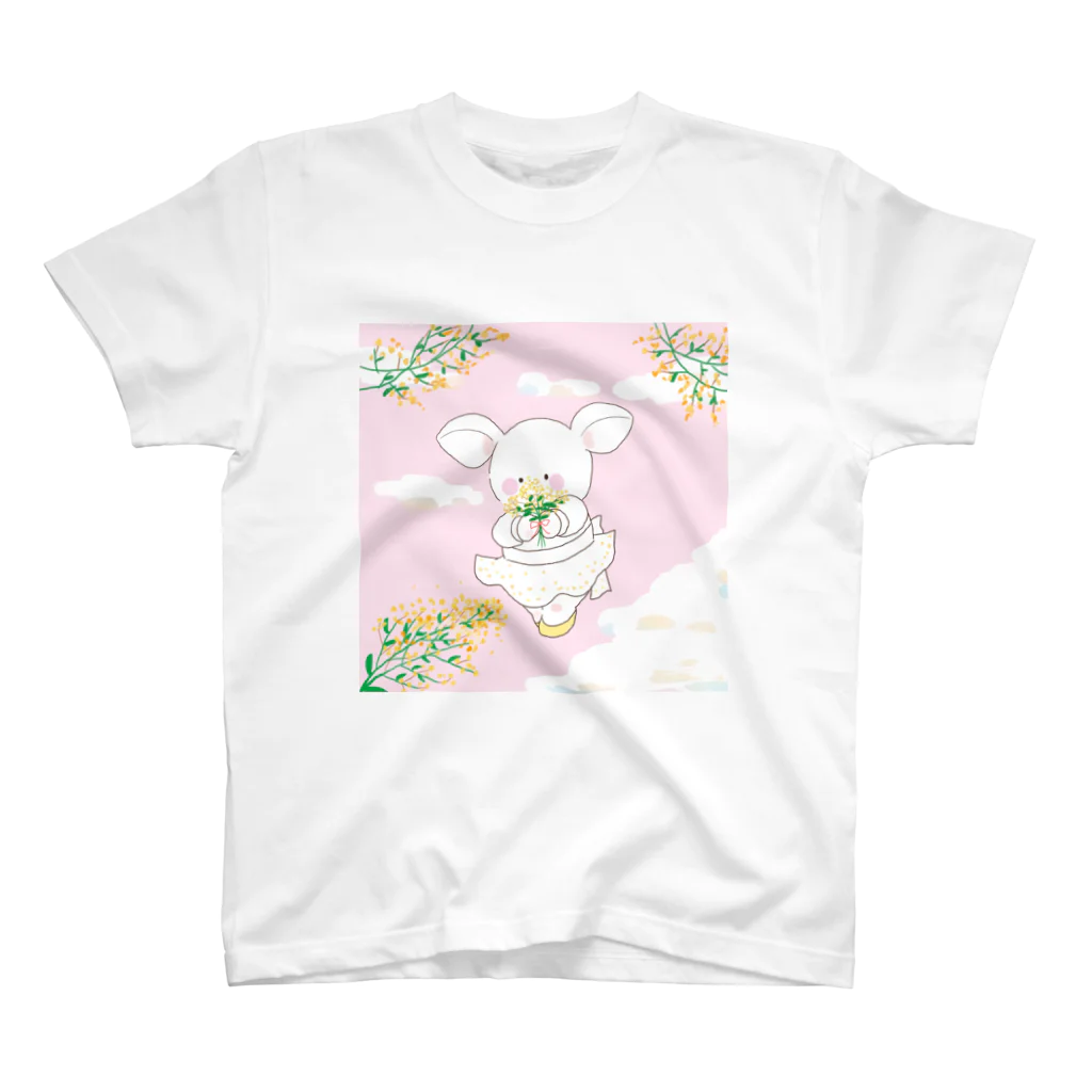 うさぎのはなちゃんの国際女性デー うさぎのはなちゃん スタンダードTシャツ