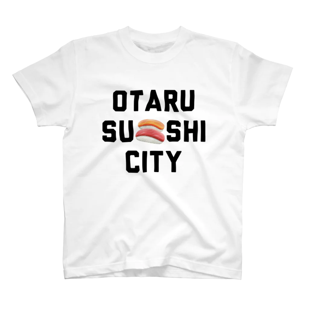 そとから小樽のOTARU SU🍣SHI CITY スタンダードTシャツ