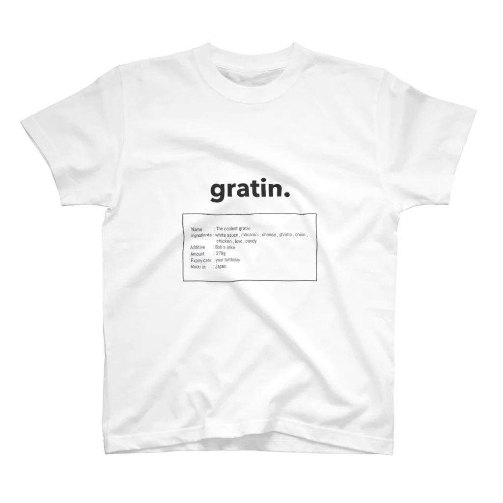 ___kikyut_のgratin T-shirt     スタンダードTシャツ