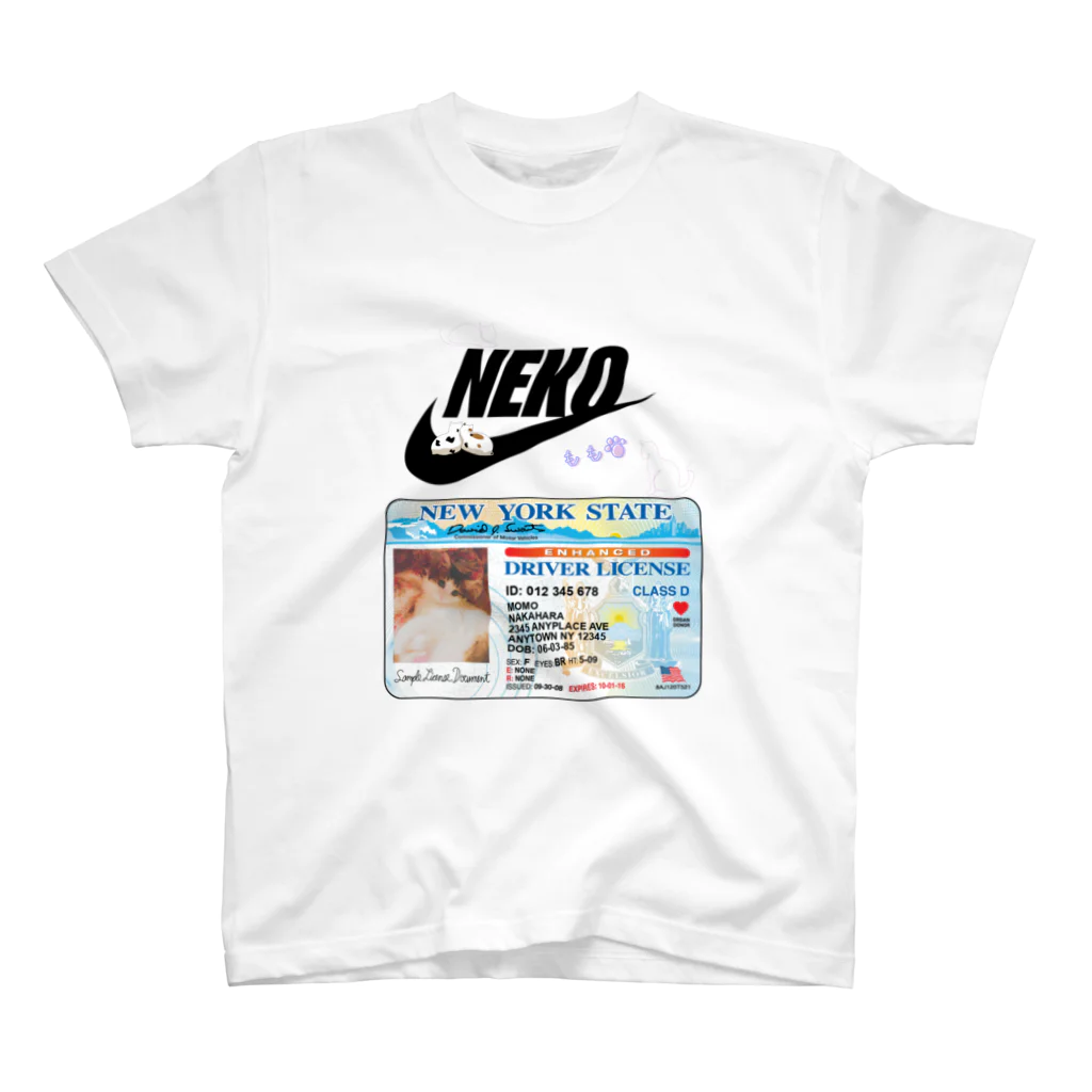 𝙈𝙊𝙈𝙊'𝙨 𝙎𝙝𝙤𝙥のNEKO Regular Fit T-Shirt