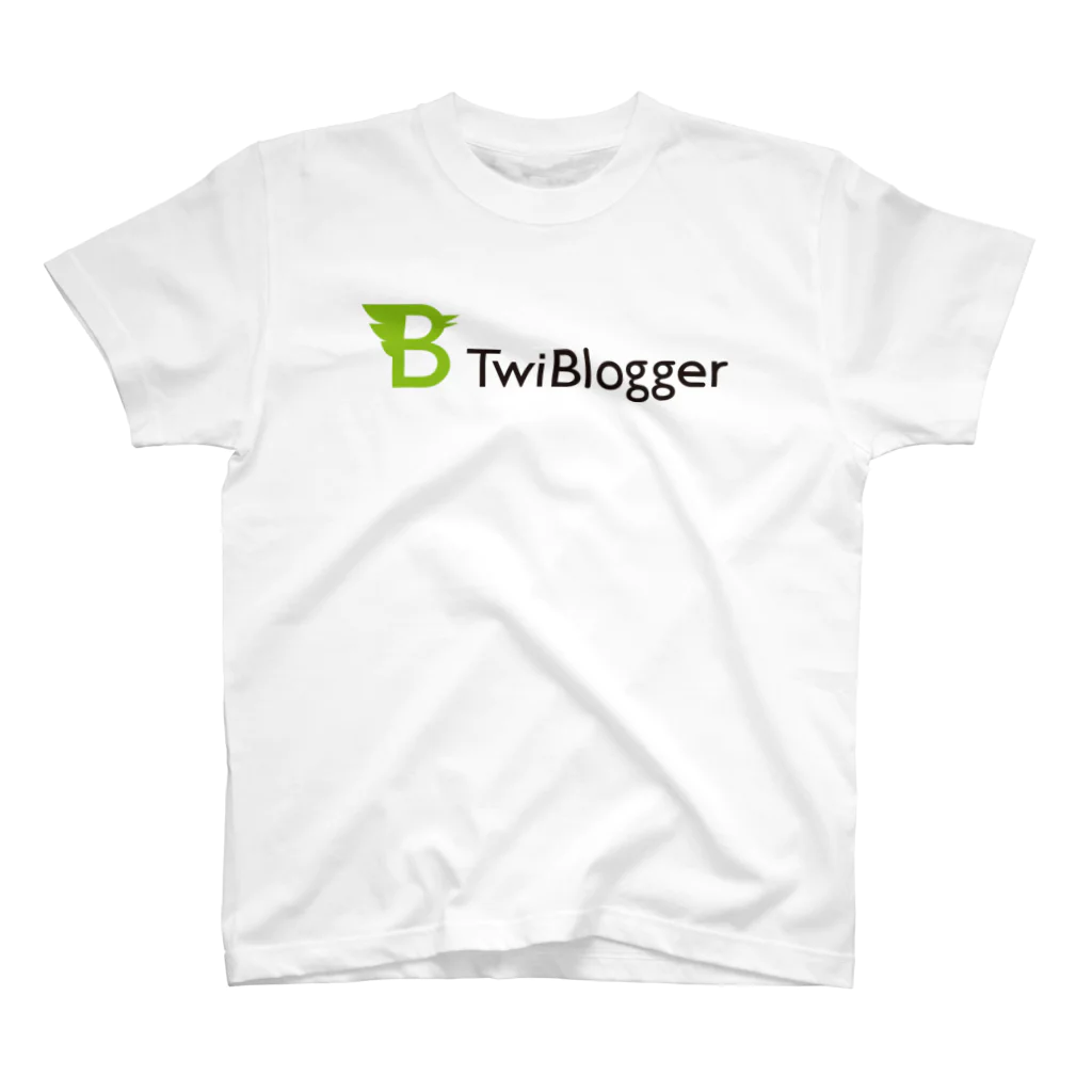 INARIDESIGNのTwiBlogger黄緑 Regular Fit T-Shirt