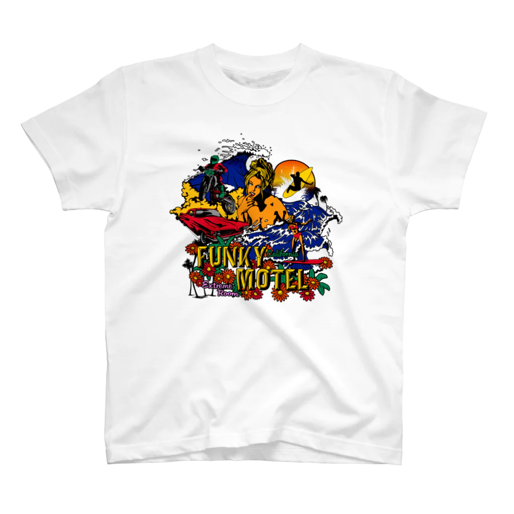 JOKERS FACTORYのFUNKY MOTEL スタンダードTシャツ