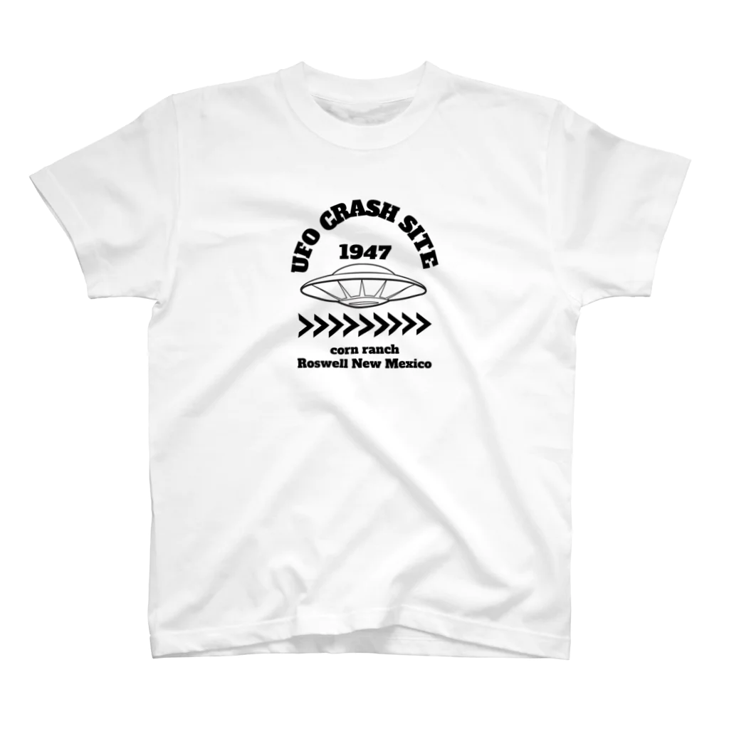 Mystery World Center（ミステリーワールドセンター）のUFO CRASH 1947 スタンダードTシャツ