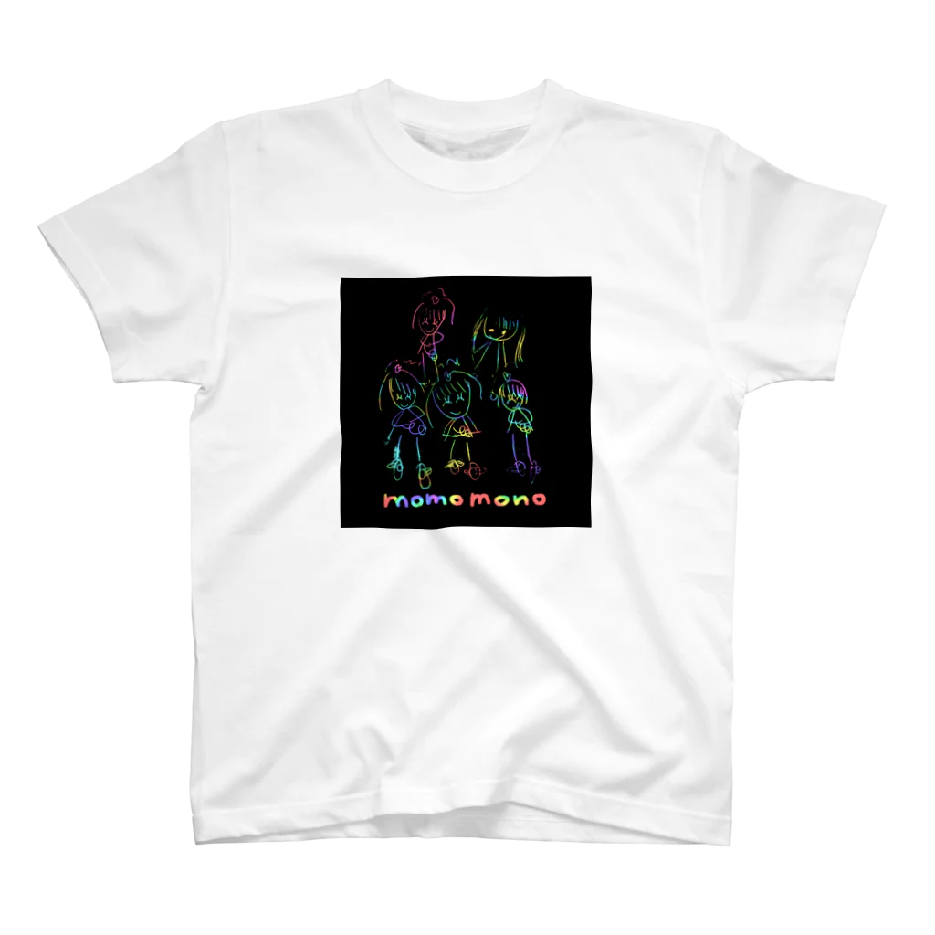 momomonoのSCRATCH ART_PARTY TIME スタンダードTシャツ