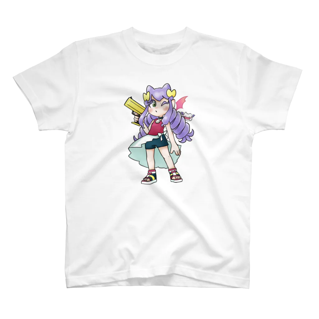 よなよなこうもりのシューターよなこちゃん1 スタンダードTシャツ