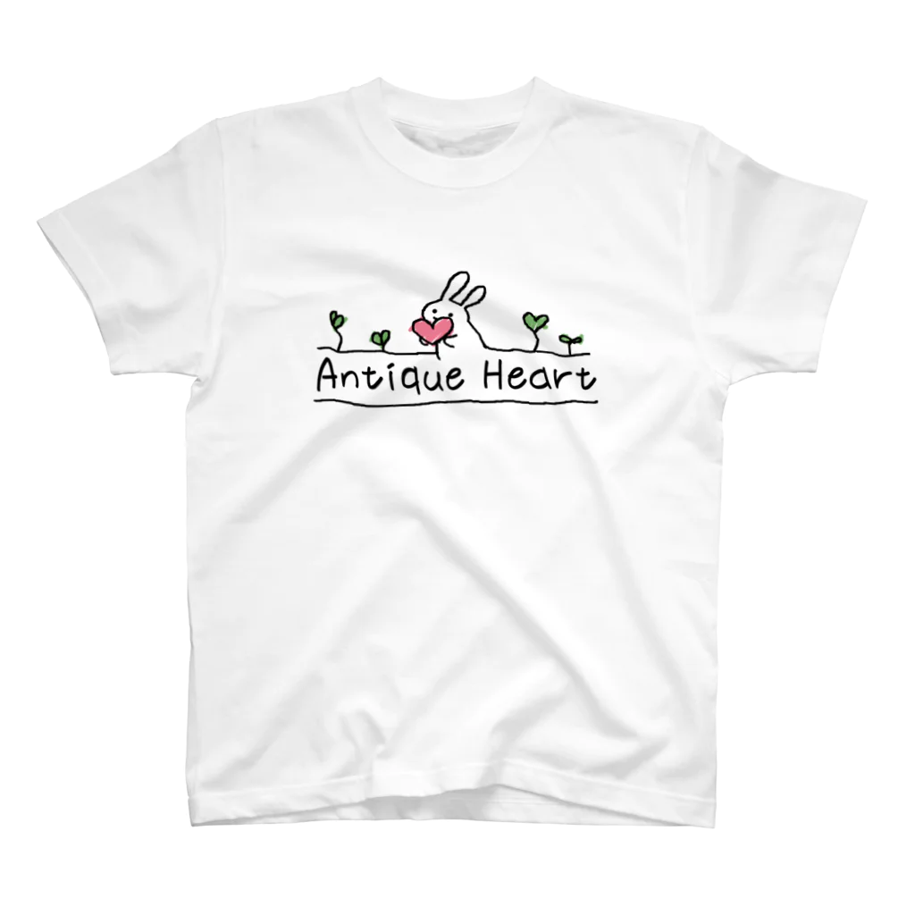 AntiqueHeartのはーとうさ スタンダードTシャツ