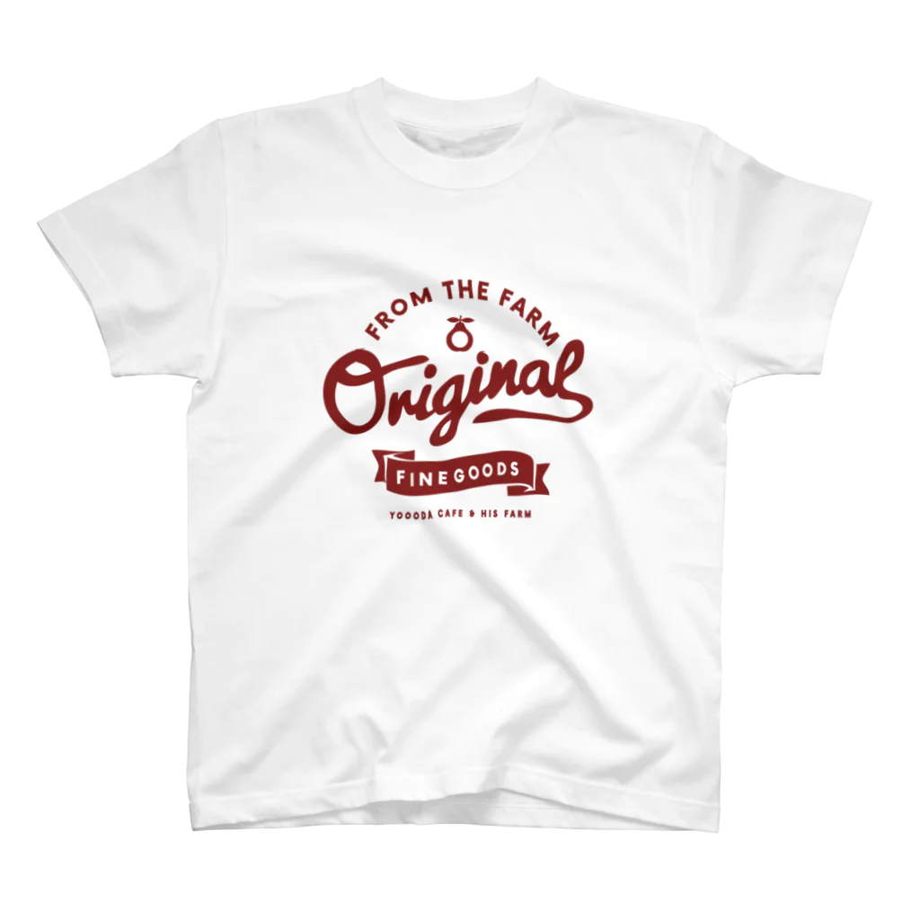 YOOODAのYOOODACAFE RED スタンダードTシャツ