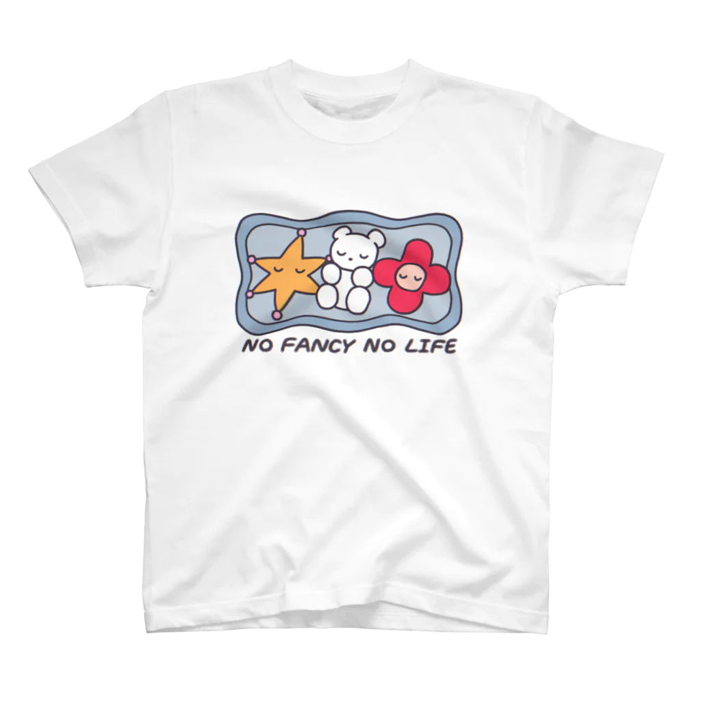 Tiny BoxのNo fancy no life スタンダードTシャツ