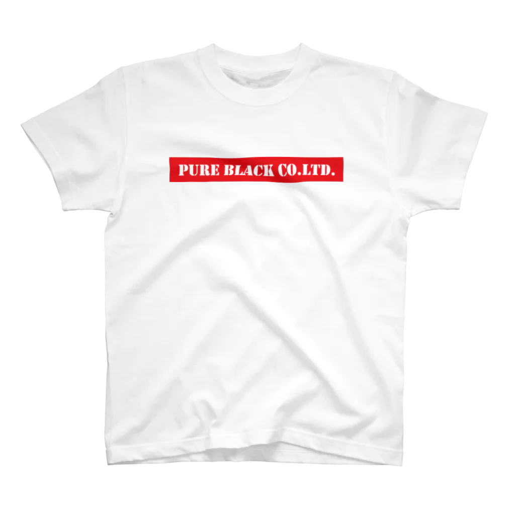 PURE BLACK CO.LTD.のピュアブラック株式会社 スタンダードTシャツ