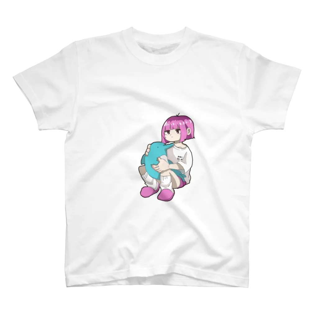 もちすの少女とイルカ　難ありver Regular Fit T-Shirt