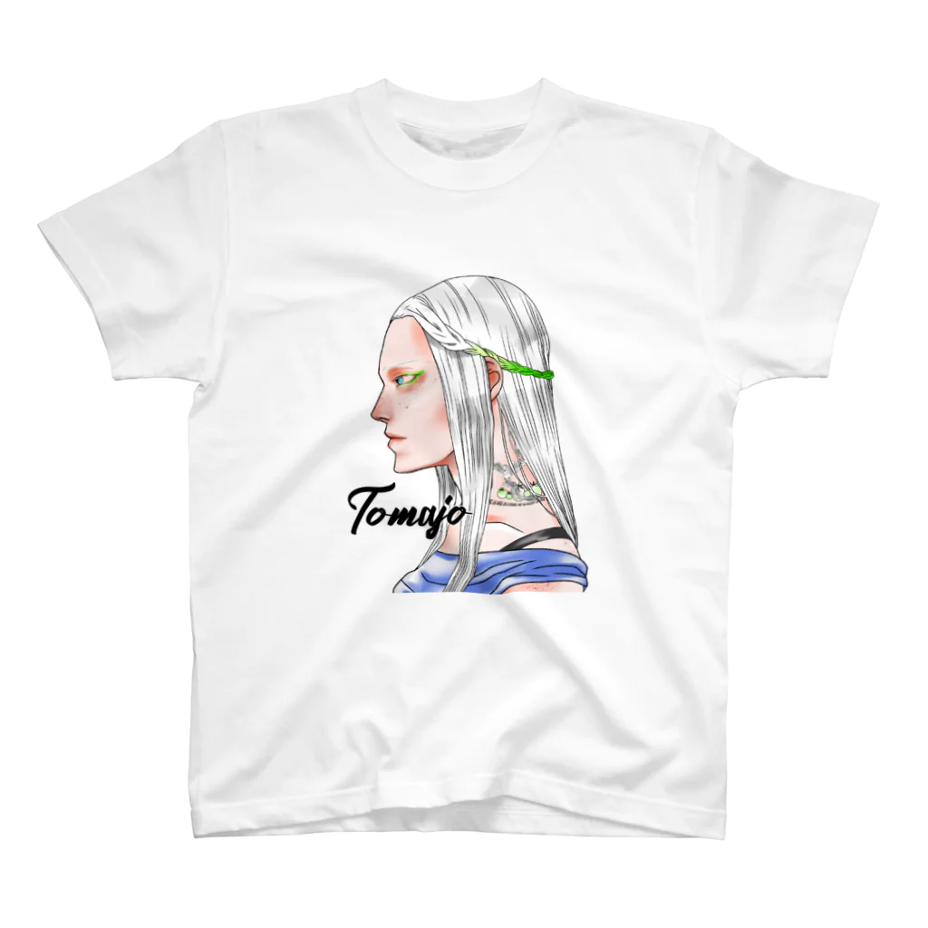 tomajo_NFTのTomajo #010 ice snow  スタンダードTシャツ