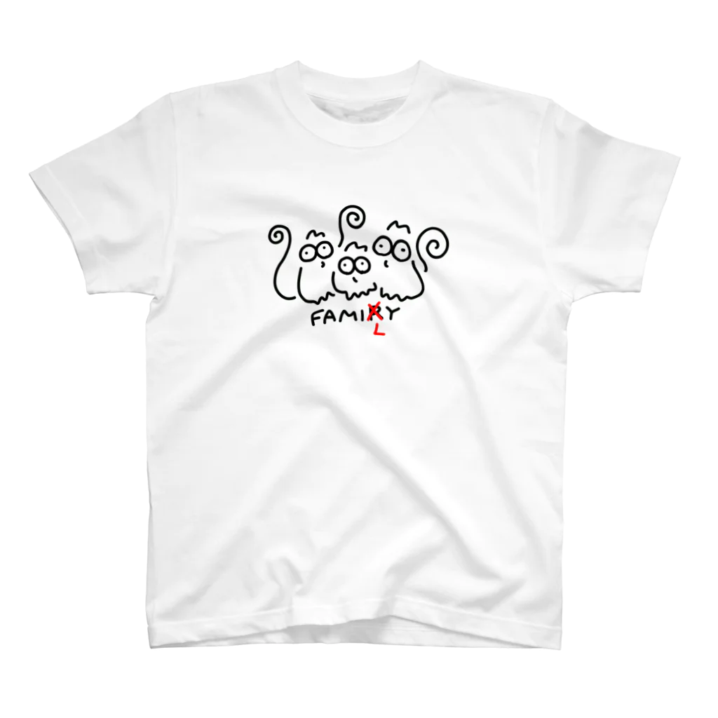 TwinkleTRoopsのFamily スタンダードTシャツ