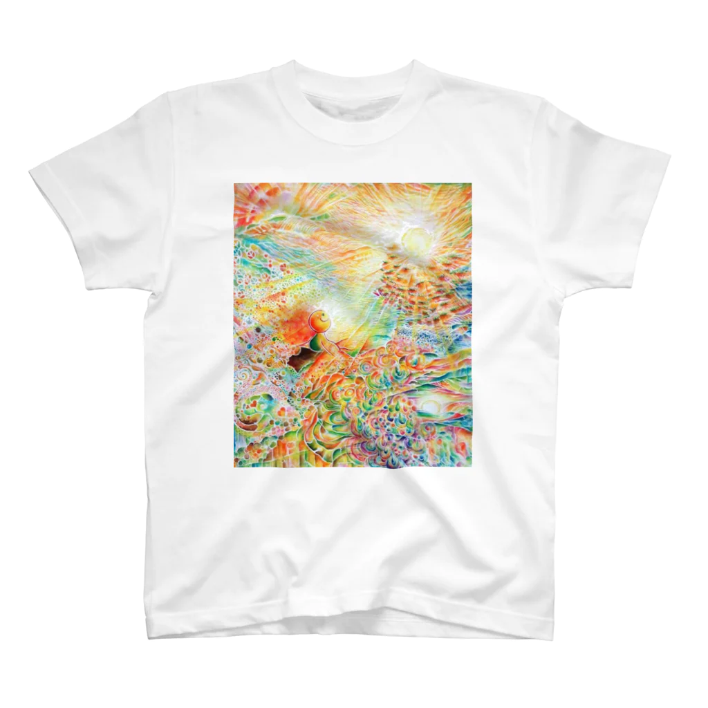 絵本作家－國重奈穂のお店の絵描き－國重 奈穂－３ スタンダードTシャツ