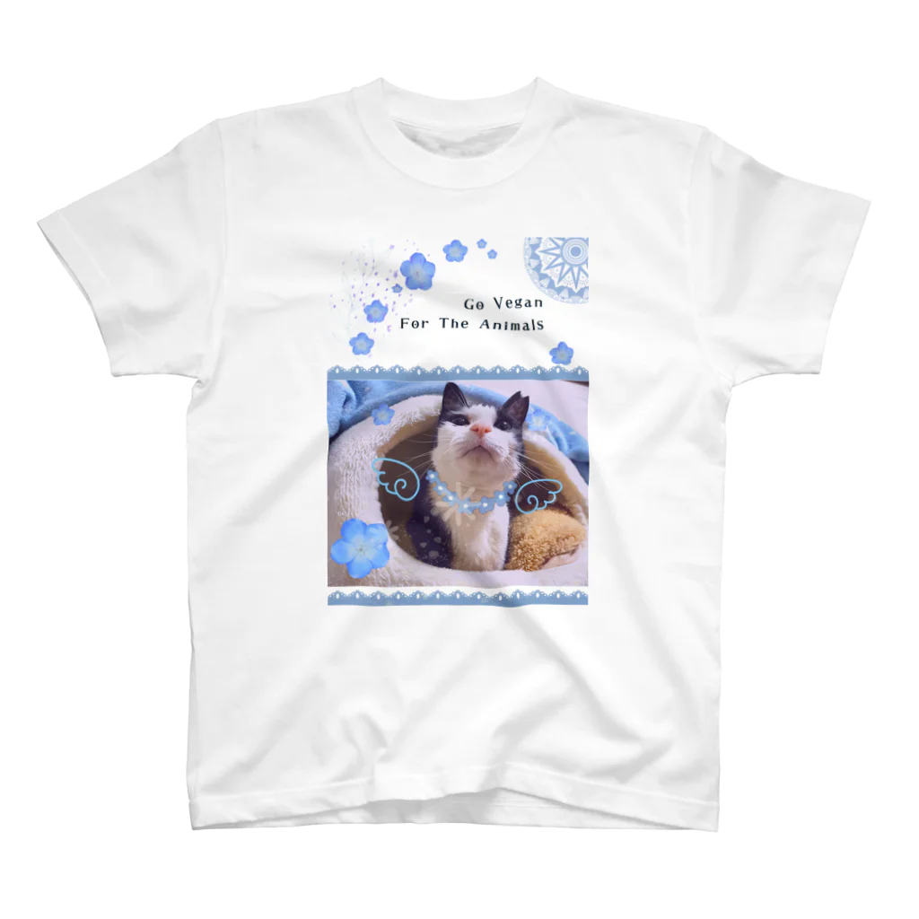 ビーガンちいちいのさくらねこ Regular Fit T-Shirt