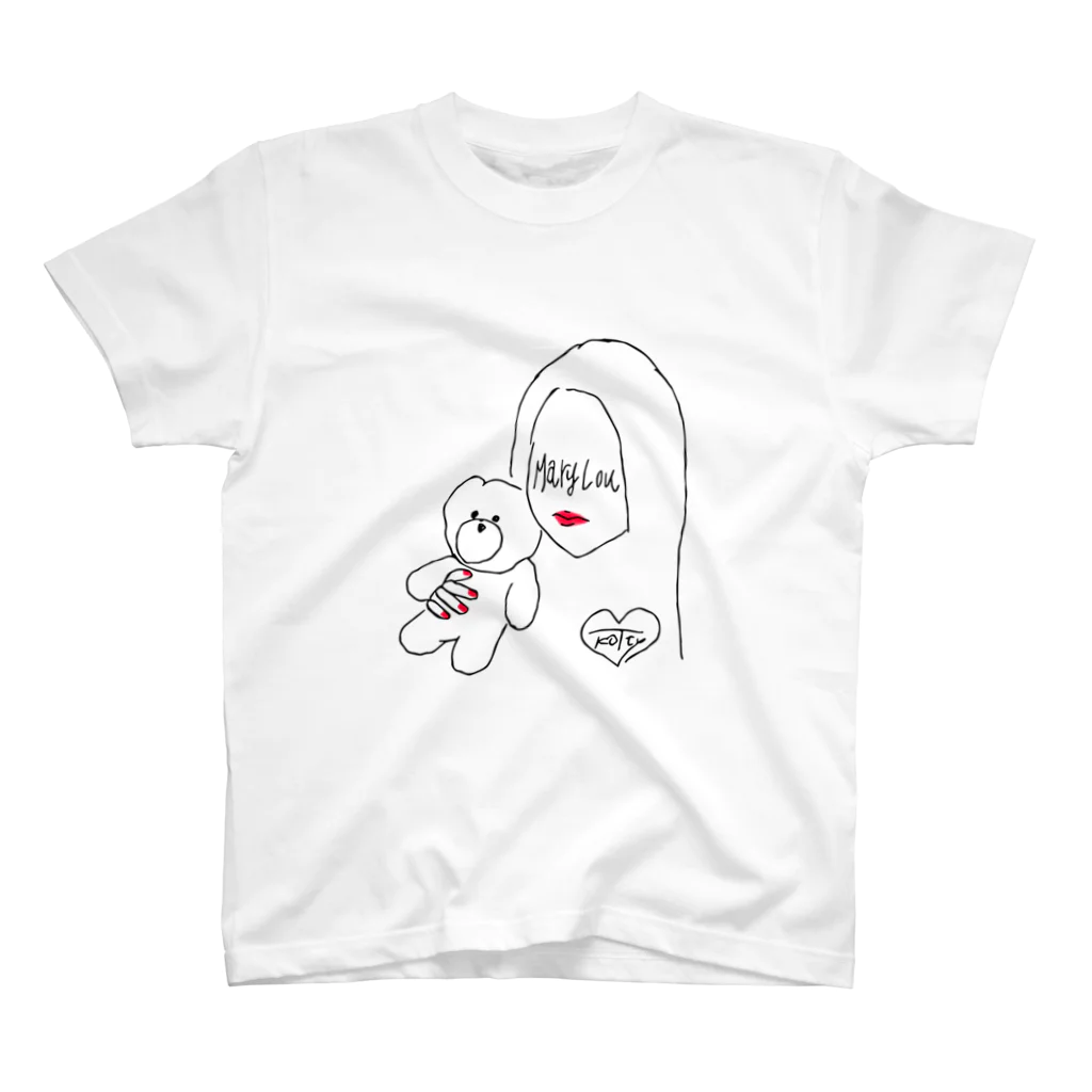 Mary Lou Official GoodsのKotty.2 スタンダードTシャツ