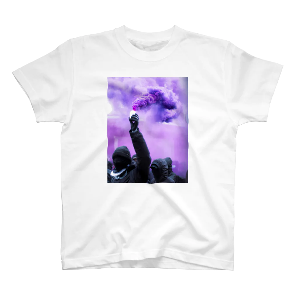 KのPurple Smoke / フォトプリント Regular Fit T-Shirt