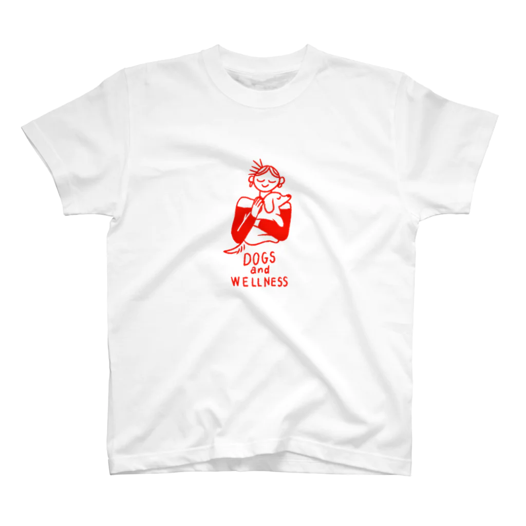 Ying Yang DOGの犬と健康 Regular Fit T-Shirt