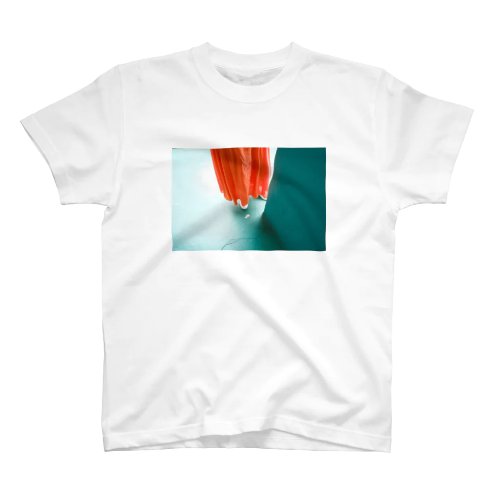 華 | hanaのorange  green スタンダードTシャツ