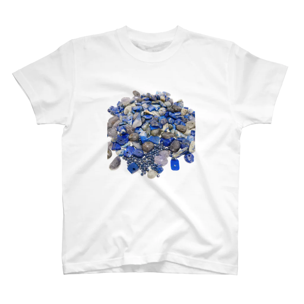 ohkの青色天然石 スタンダードTシャツ