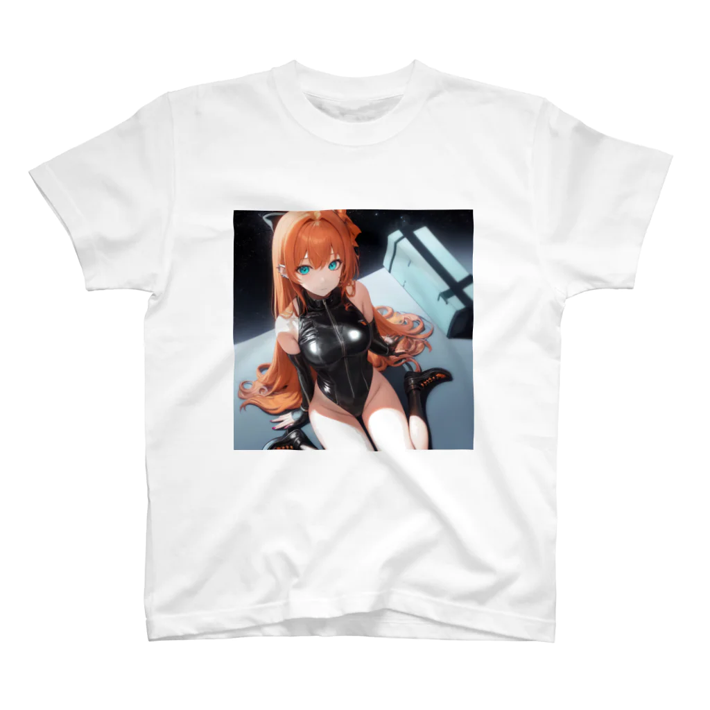 未来アニメスタジオのAIキャラクター7 スタンダードTシャツ