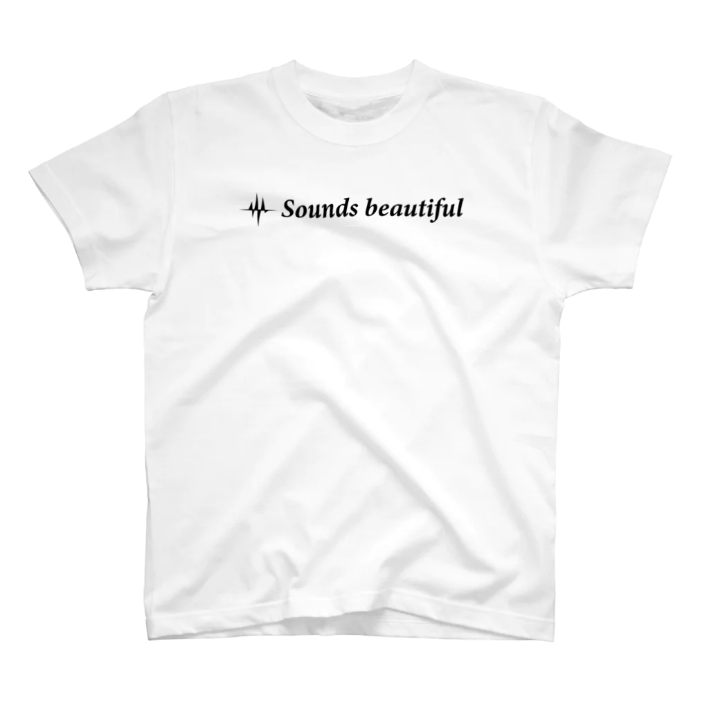 大賀ギタースクール - オフィシャルストアのSounds beautiful Tシャツ Regular Fit T-Shirt