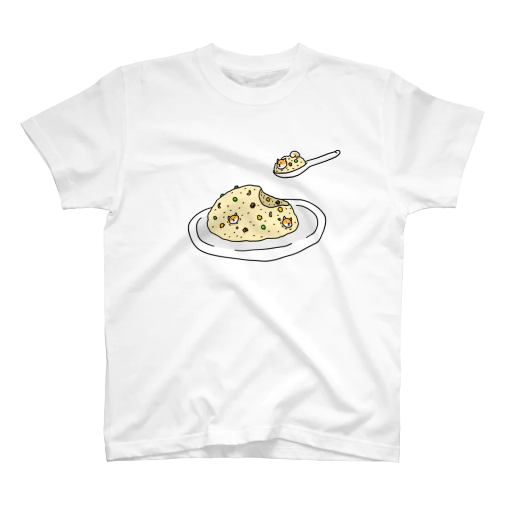 キノフシの店の炒飯にまざりいぬ Regular Fit T-Shirt