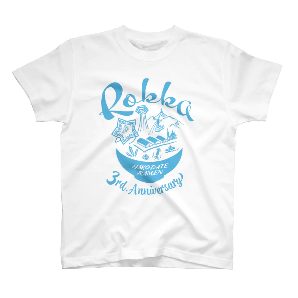 六花–ROKKA-グッズ販売の六花-ROKKA-3周年記念グッズ スタンダードTシャツ