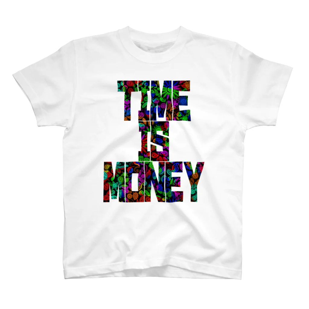 ちび丸のTime is money（タイムイズマネー） スタンダードTシャツ