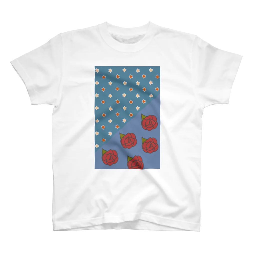 ossoの花の見る夢（青） スタンダードTシャツ