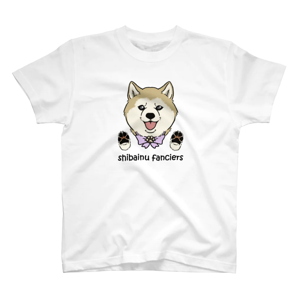 豆つぶのshiba-inu fanciers(シニア柴) スタンダードTシャツ