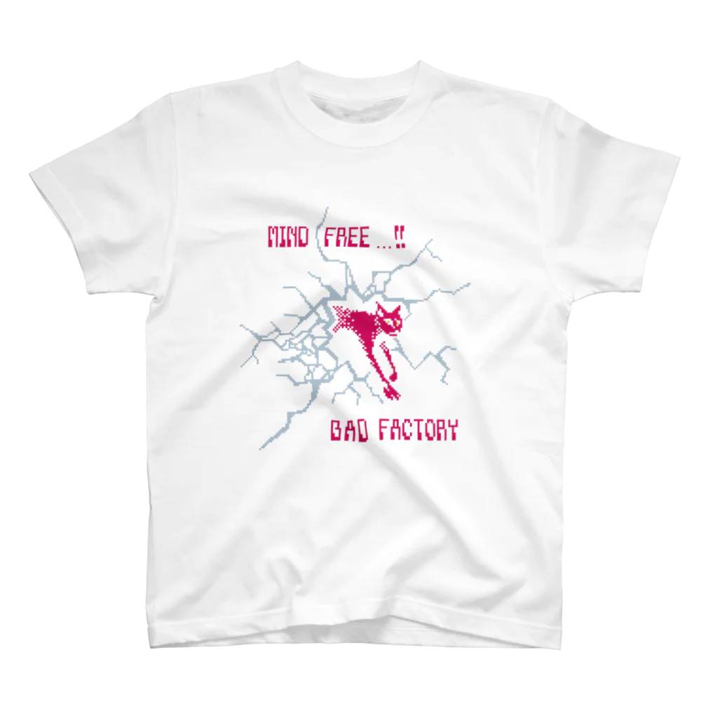 BAD FACTORYのMIND FREE スタンダードTシャツ