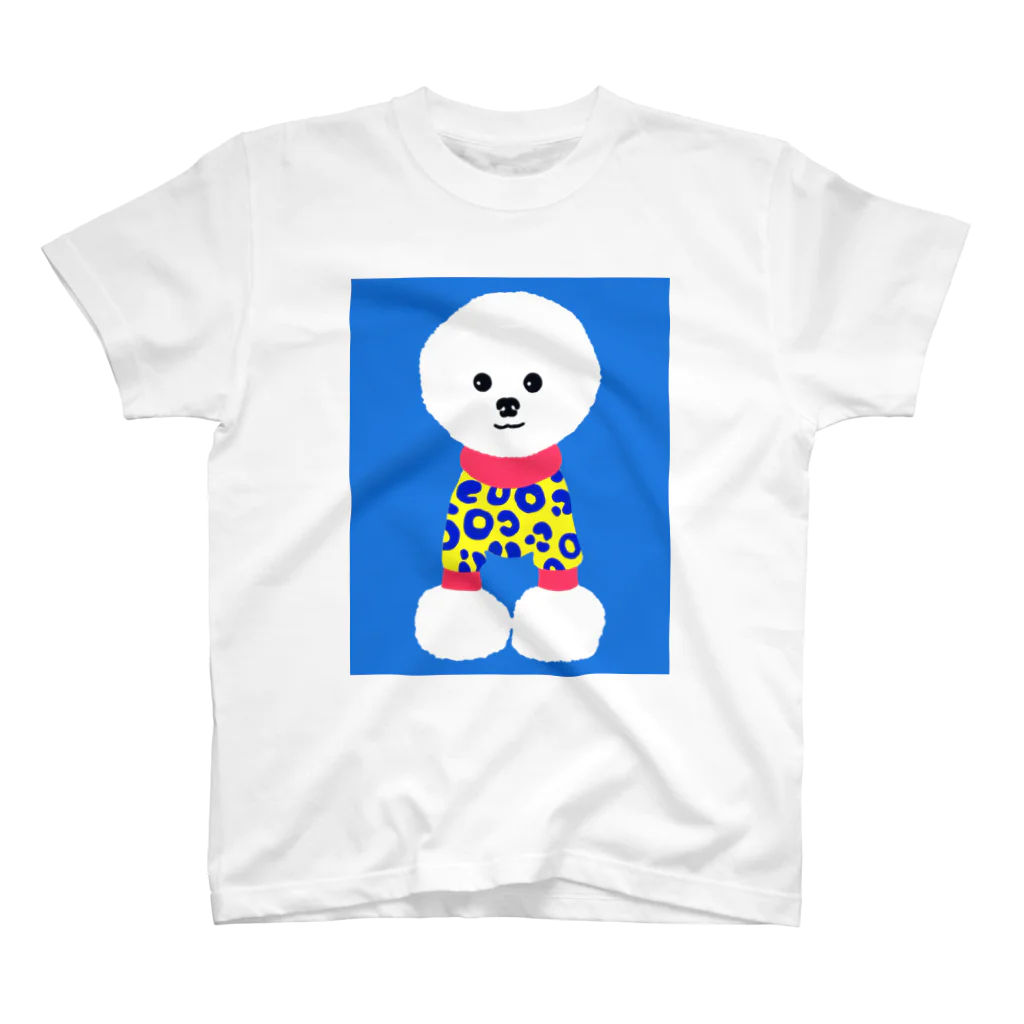 WON CHANCE ワンチャンスのモフモフちゃん（吉泉ゆう子） スタンダードTシャツ