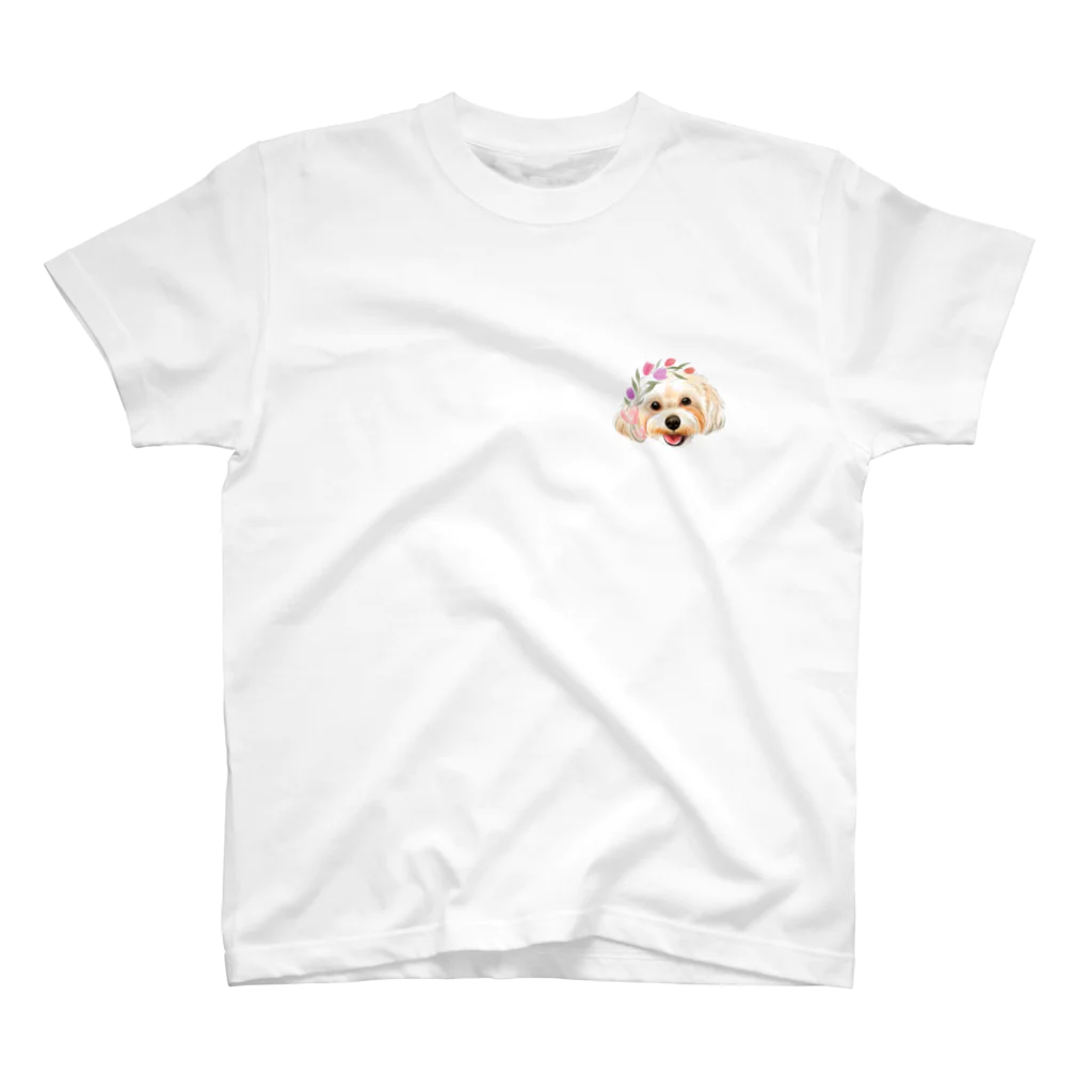 marutoraのwelpon犬 スタンダードTシャツ