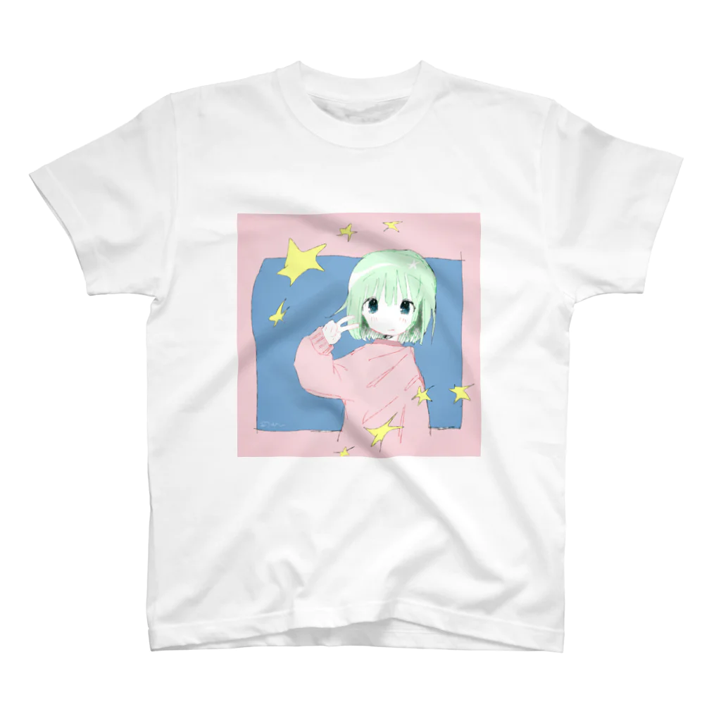 ゆーきんの絵ぐっずのpi_s スタンダードTシャツ