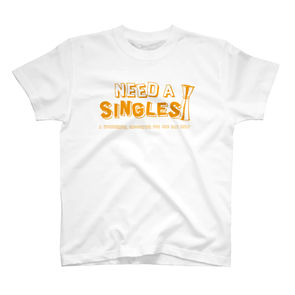 Toshiyuki MaedaのNEED A SINGLES スタンダードTシャツ