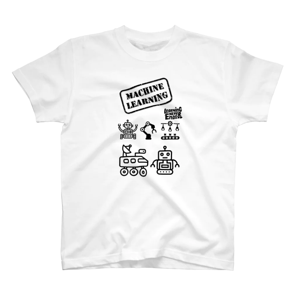 Ju-wan Toiro～十犬十色～のmachineがかわいいTシャツ Regular Fit T-Shirt