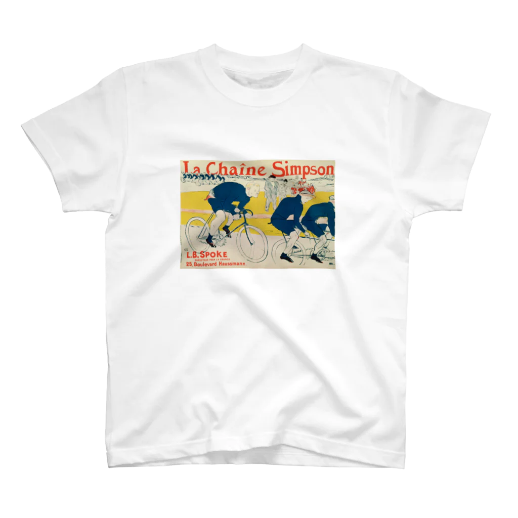 アフロのロートレック「La Chaine Simpson」 スタンダードTシャツ