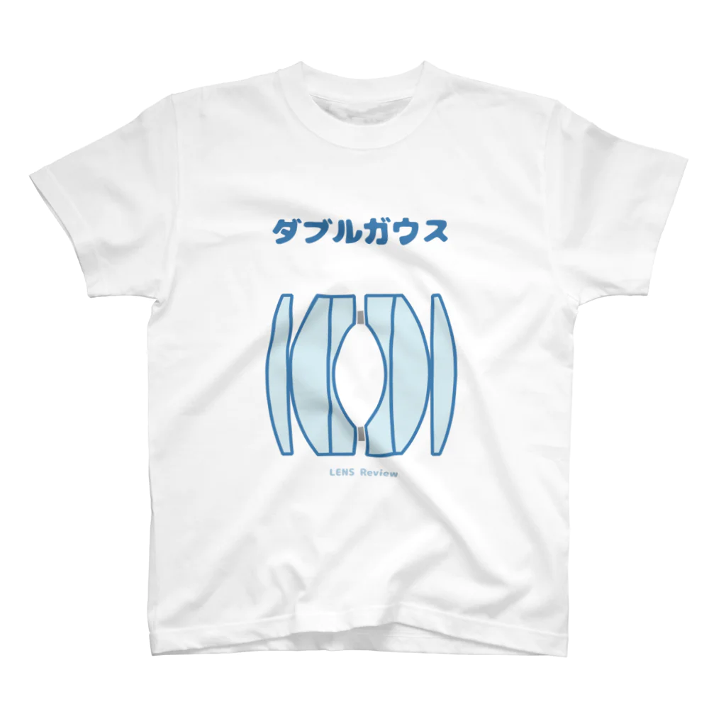 LENS-ReviewのLENS Review オリジナル ダブルガウス型レンズ スタンダードTシャツ