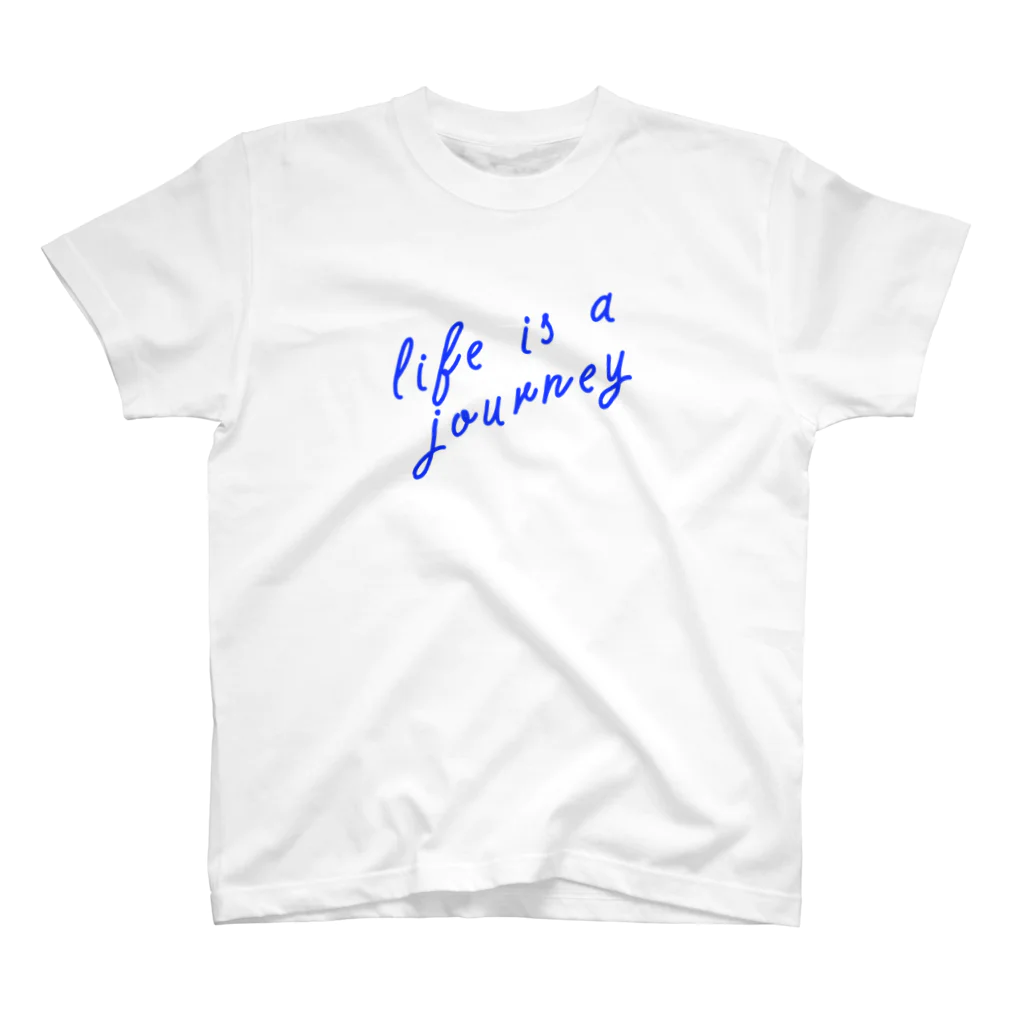rihomiyakeのLife is a journey スタンダードTシャツ