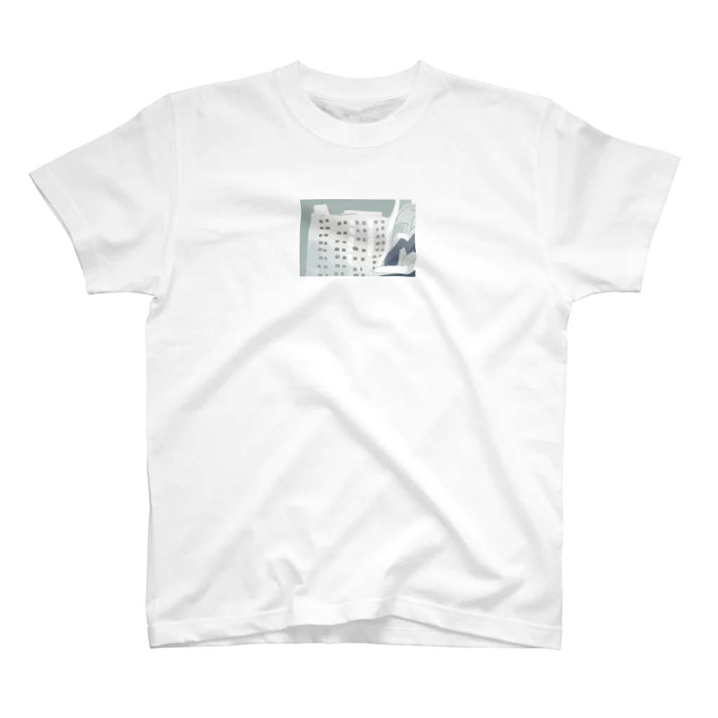 toll/sae tsuchiyaの集合住宅の絵 スタンダードTシャツ