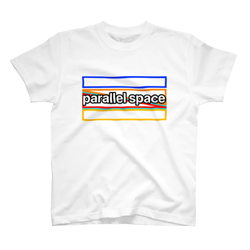 parallel spaceのparallel spaceロゴ スタンダードTシャツ