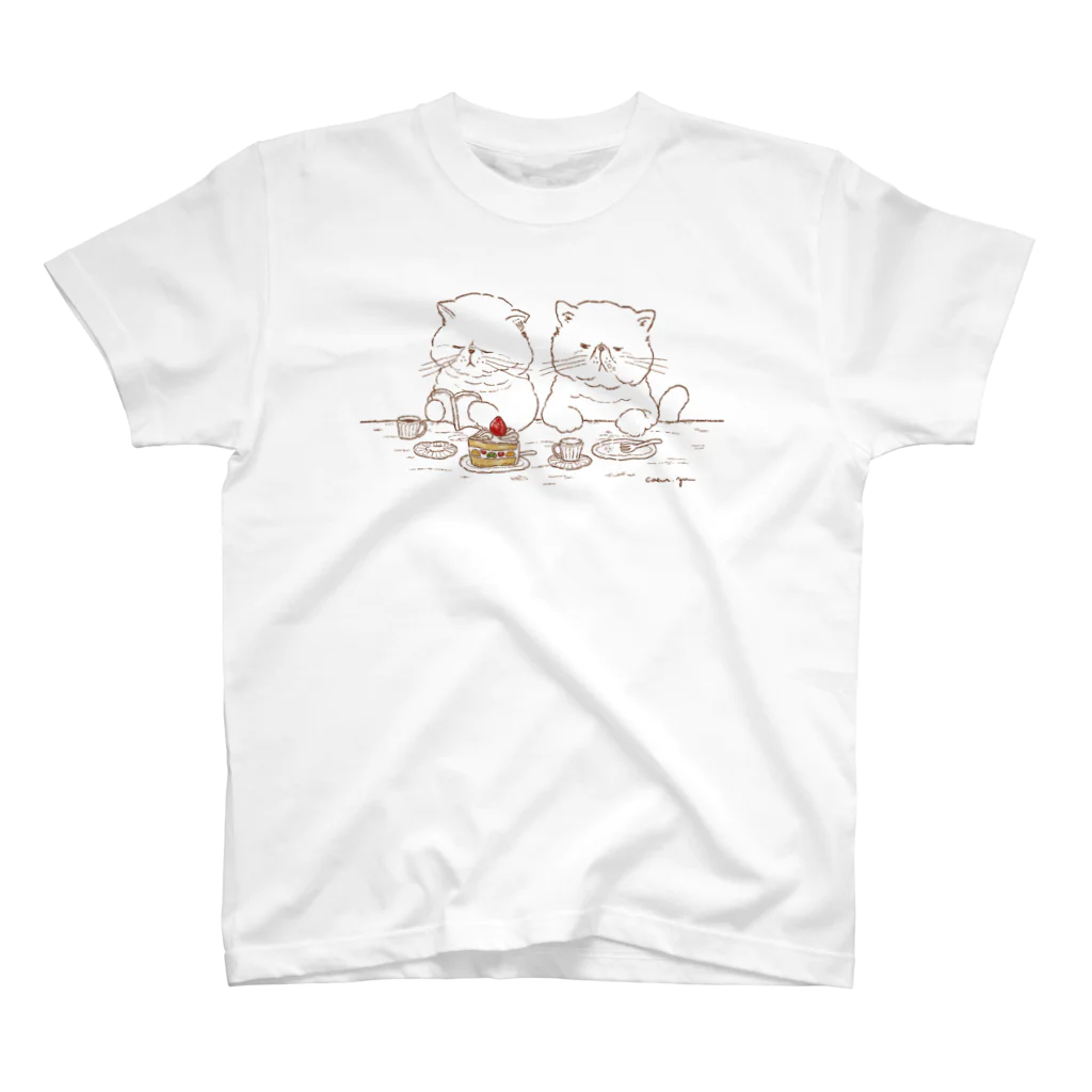 coeur.yu（クードットユー）のうたた寝はケーキを食べてから（new） スタンダードTシャツ