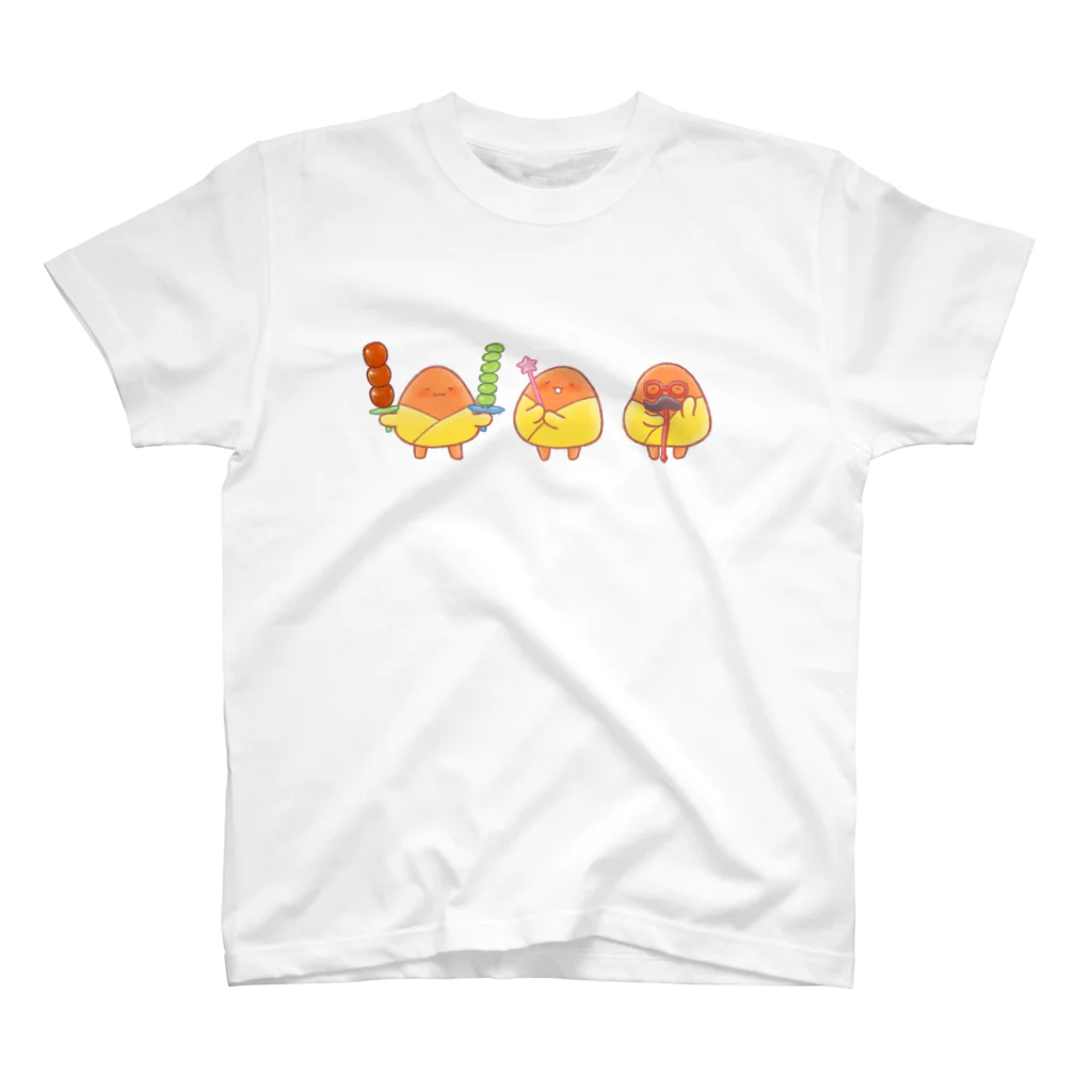 ゆるオムのお弁当ピックとオムすび Regular Fit T-Shirt