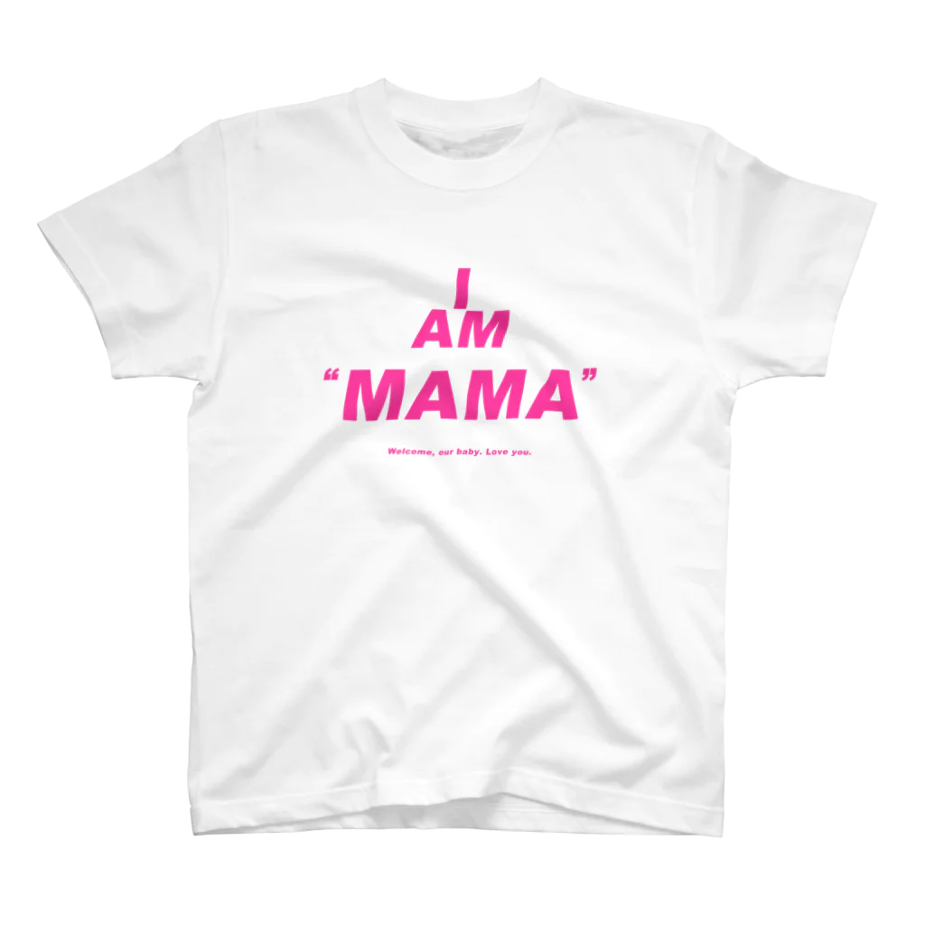 amai_biscuitのI AM MAMA スタンダードTシャツ