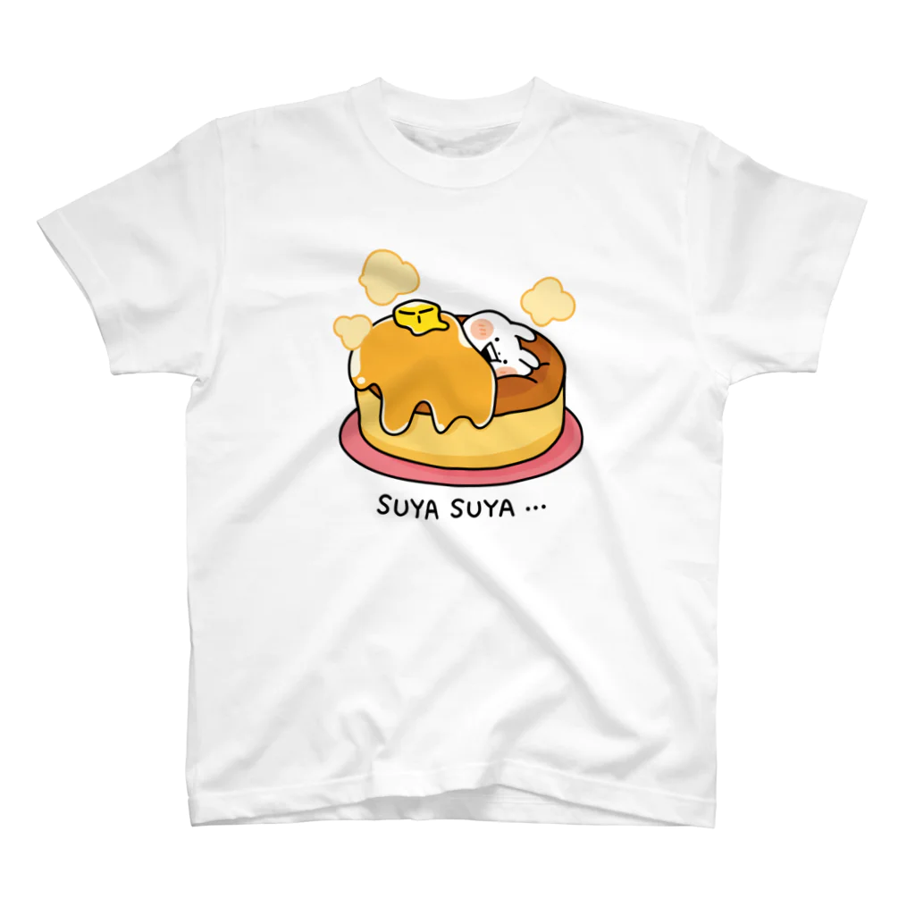 Mintoキャラクターストアのすやすやホットケーキ Regular Fit T-Shirt