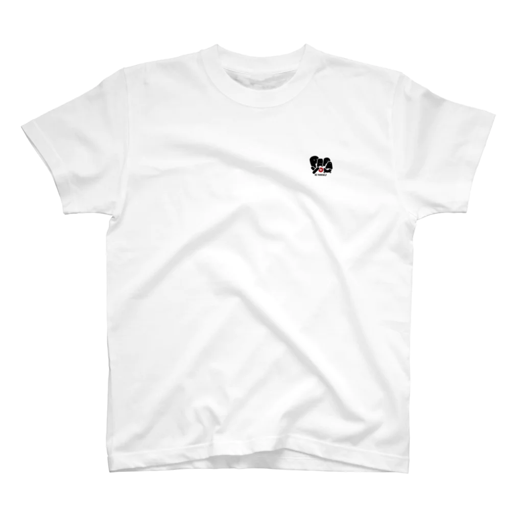 ぱぱゆーショップのぱぱゆー小ロゴTシャツ Regular Fit T-Shirt