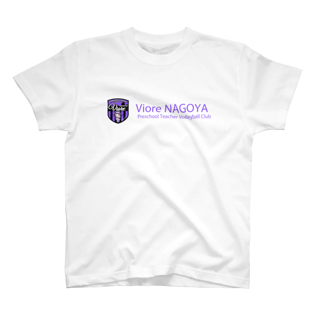 Viore NAGOYA OFFICIALのビオーレロゴ スタンダードTシャツ