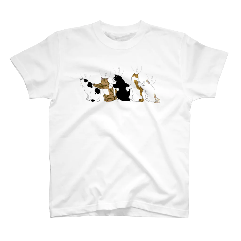 元祖ふとねこ堂の猫国温泉（にゃんごくおんせん）2 スタンダードTシャツ