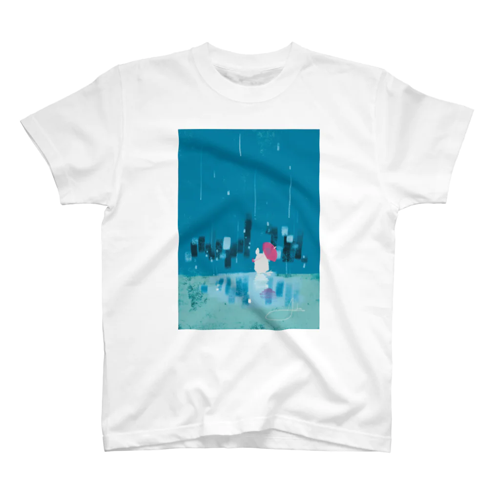 Líneas de aska “Askaの紙上絵”のLluvia Regular Fit T-Shirt